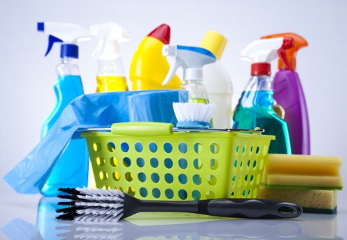 Eco-friendly cleaning products used by Falconwood cleaners