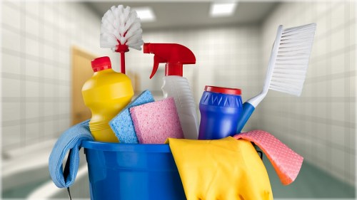 Clean and organized living room by Romford house cleaners