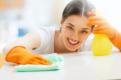 Eco-friendly cleaning products used by Clapham cleaners
