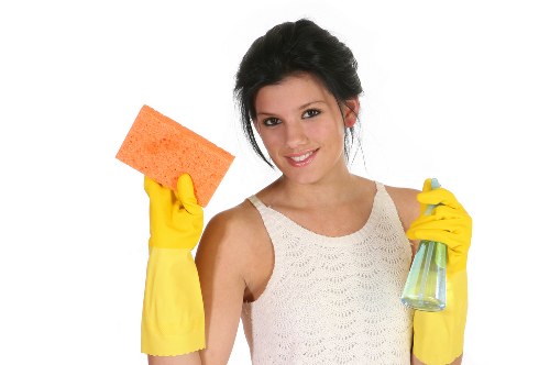 Eco-friendly cleaning products used by Holloway cleaners