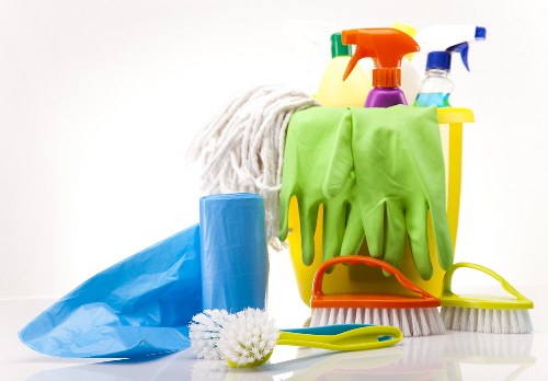 Clean and organized living room by professional cleaners in Erith