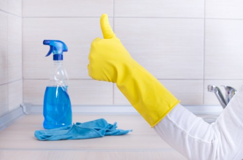 Eco-friendly cleaning products used by Cranham house cleaners