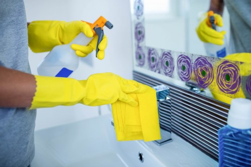 Eco-friendly cleaning solutions by Hampton Hill professionals