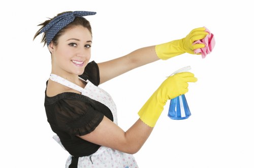 Satisfied customer enjoying a clean home after House Cleaners Cann Hall service