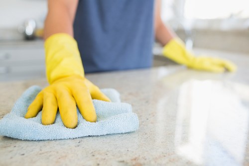 Team of House Cleaners Beckton performing deep cleaning